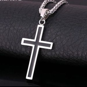 New Stainless Steel Cross Necklace